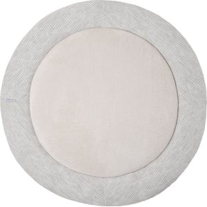 Baby's Only Gebreid boxkleed rond Hope - Parklegger - Speelkleed - Ecru - Ø90 cm - Extra dik - Boxmatras - Tweezijdig te gebruiken