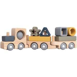 Montessori Speelgoed vanaf 1,2,3 jaar, 13-delige houten dieren, getal, magnetisch dier, houten trek met speelmat, motoriekspeelgoed, educatief speelgoed voor jongens en meisjes