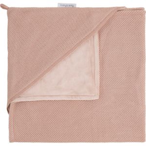 Baby's Only Gebreide wikkeldeken - Omslagdoek baby Classic - Fluweel voering - Tuscany - 75x75 cm - Geschikt voor drie- en vijfpuntsgordel