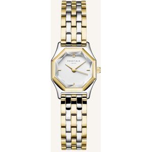 Rosefield - Gemme - Dames Horloge - Duotone Zilver-Goud - Roestvrijstaal