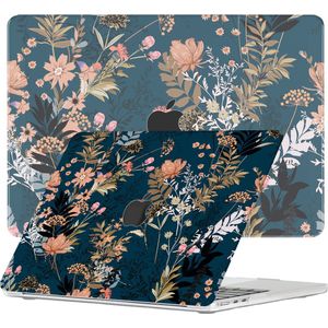 Lunso Geschikt voor MacBook Air 13 inch M2/M3 (2022-2024) cover hoes - case - Urban Park