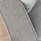 Bronx71® 3-zitsbank Kansas ribstof taupe - Waterafstotend en comfortabel