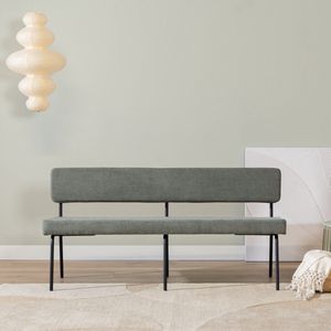Bronx71 - Espen - Eetkamerbank - Groen - Gerecyclede Stof - 160 cm
