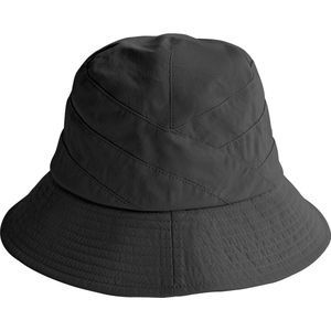 Ella Bucket Hat Dames Winter UV Hoed 100% Nylon House of Ord - Maat: M/L: 58cm Kleur: Zwart