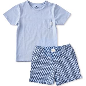 Little Label - Shortama - Korte Mouwen - All Over Print - Stretchkatoenmix