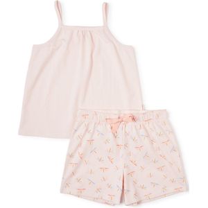 Little Label - Pyjama - Lichtroze - Biologische Katoen - Libellen-print