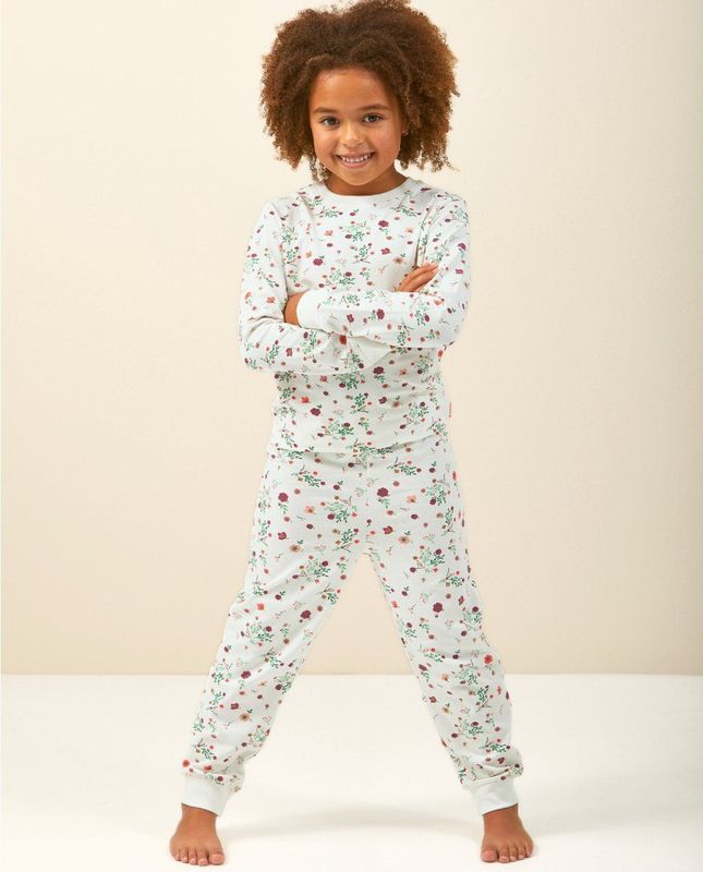 Little Label pyjama met bloemen print