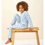Little Label - Pyjama - Lichtblauw - Katoen - Hartjes Print