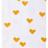 Little Label - Pyjama - Wit - Harten - Zachte BIO Katoen