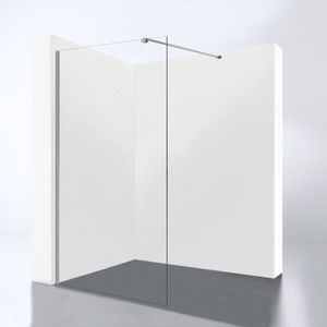 Inloopdouche Best Design Dalis White 100x200 cm 8mm Nano Glas Mat Wit