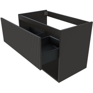 Best-design "rigatti-78-black-greeploos" meubel onderkast 78 cm