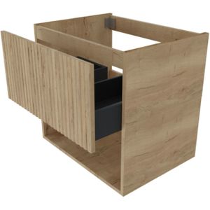 Best-design "rigatti-60-halifax-greeploos" meubel onderkast 60 cm