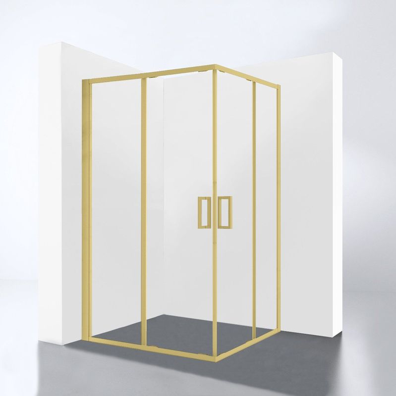 Best Design - Nancy - Douchecabine - Mat Goud - 120x89x210 cm