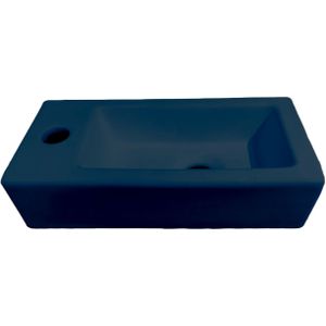 Fontein best design morrano 37x18x9 cm links mat donkerblauw