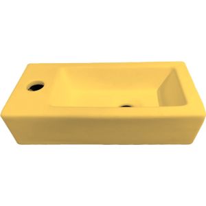 Best Design - Morrano - Fontein - Geel - Keramiek - Links - Mat