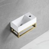 Best Design - R-Line Nancy - Fonteinset - Mat Goud - Inclusief Frame