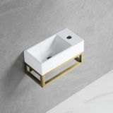 Best Design - R-Line Nancy - Fonteinset - Mat Goud - Inclusief Frame