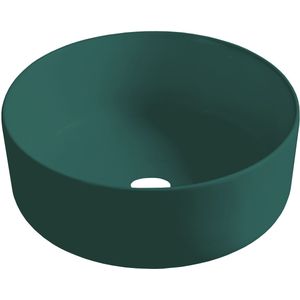 Waskom - Luzz - Mat Donkergroen - Keramiek - 40 cm
