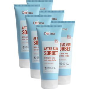 Derma Eco Sun - Verkoelend en Allergievrije After Sun Sorbet - 200 ML - Aloë Vera - Eco-friendly - Vegan - Hypoallergeen