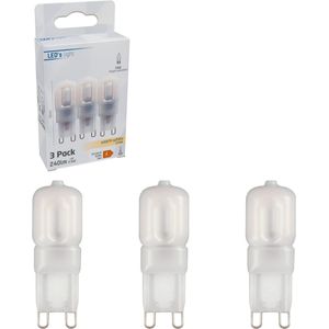 Prolong - LED Steeklampen - Warm Wit - G9 Mini Capsule - 3 Stuks - 2.5W