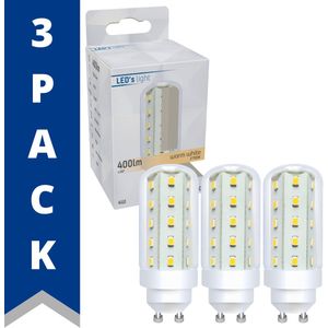 ProLong LED Lamp Buis - T30 - 4W Vervangt 40W - GU10 Fitting - CRI97 - 3 buislampen - Ledlamp