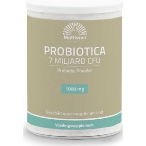 Mattisson HealthStyle Probiotica 7 Miljard CFU 1000mg Poeder