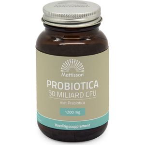 Mattisson HealthStyle Probiotica 30 Miljard CFU 1200mg Capsules