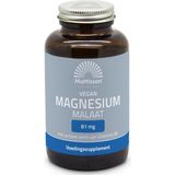 Mattisson - Magnesium Malaat 81 mg - 11,5% Elementair Magnesium - 90 Capsules