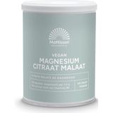 Mattisson - Magnesium Citraat Malaat Poeder 195 mg - 13% Elementair magnesium - 125 Gram