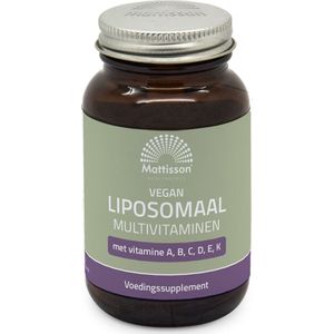 Mattisson vegan liposomaal multivitamine 30 Vegetarische capsules