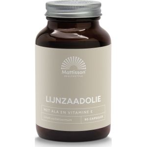 Mattisson - Lijnzaadolie 1000mg - 90 capsules