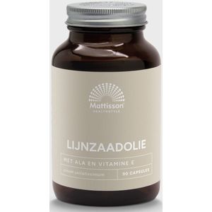 Mattisson - Lijnzaadolie 1000mg - 90 capsules