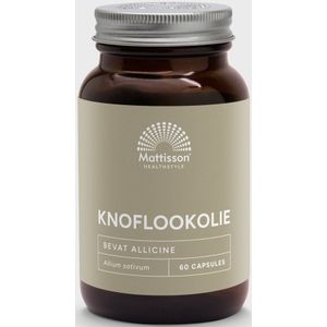Knoflook - Maceraat Olie - Capsules - Minimaal 1,2 mg Allicine