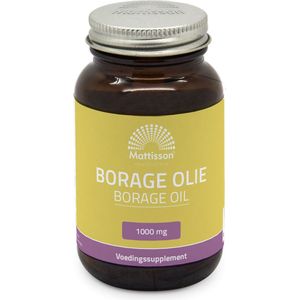 Mattisson - Borage Olie met vitamine E & GLA - 1000mg - 60 capsules