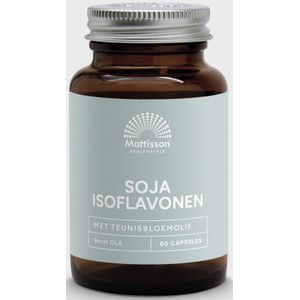 Mattisson - Soja Isoflavonen met Vitamine E & GLA - Fyto Oestrogeen - 60 Capsules