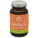 Mattisson - Vegan vitamine D3 - 75 mcg/3000 IE – 60 capsules