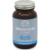 Mattisson - Magnesium Citraat - 200 mg Elementair Magnesium - 60 Magnesium Tabletten