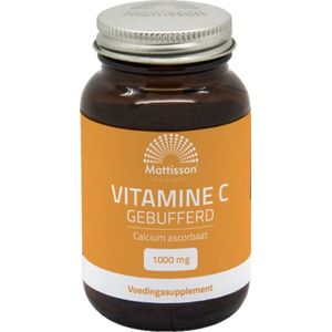 Mattisson HealthStyle Vitamine C Gebufferd 1000mg - Calcium Ascorbaat