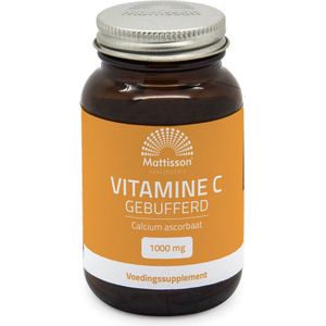 Mattisson HealthStyle Vitamine C Gebufferd 1000mg - Calcium Ascorbaat
