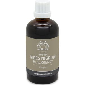 Mattisson - Biologisch Ribes Nigrum complex tinctuur - 100 ml