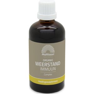 Mattisson - Biologisch Weerstand/Immuun complex tinctuur - 100 ml