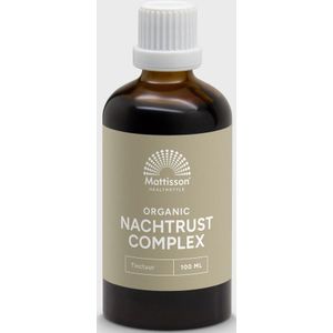 Mattisson - Biologisch Nachtrust complex tinctuur - 100 ml