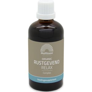 Mattisson - Biologisch Rustgevend complex tinctuur - 100 ml
