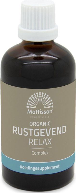 Mattisson - Biologisch Rustgevend complex tinctuur - 100 ml