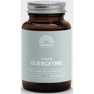 Mattisson - Quercetine 250mg met Zink en Vitamine C - Phytosome Techniek - Voedingssupplement - 60 capsules