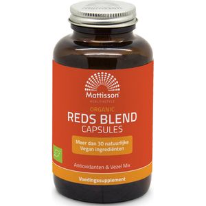 Mattisson - Biologische Reds Blend - Vezels & Antioxidanten - 180 capsules