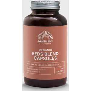 Mattisson - Biologische Reds Blend - Vezels & Antioxidanten - 180 capsules
