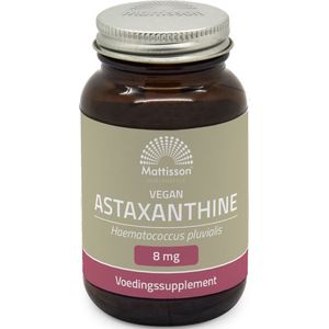 Mattisson Vegan astaxanthine 8mg  60 Vegetarische capsules