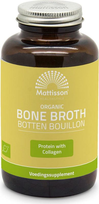Mattisson - Biologische Bone Broth - Botten Bouillon - 180 Capsules