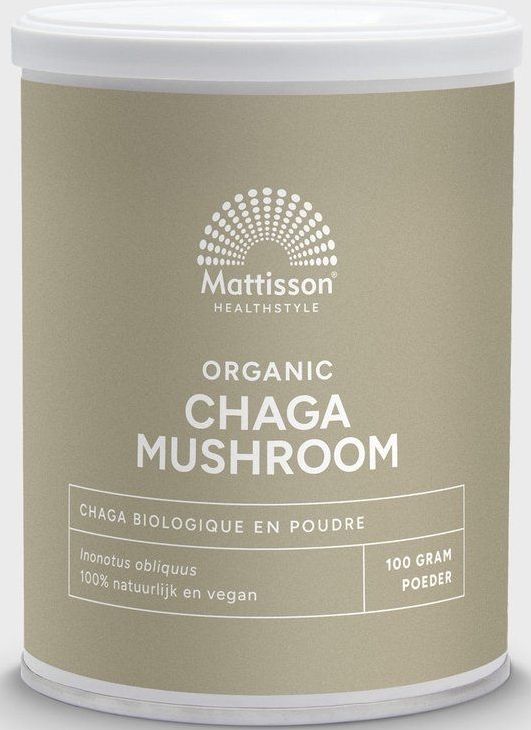 Mattisson - Biologisch Chaga Mushroom Poeder - 100 gram